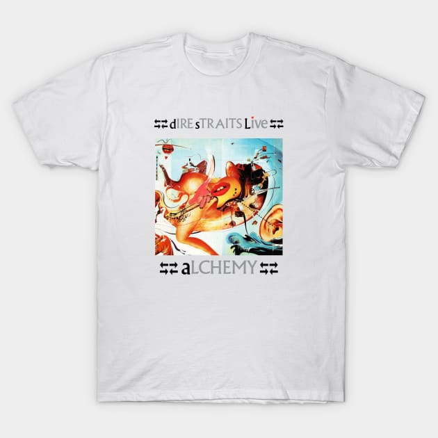 Vintage Dire Straits Alchemy T-Shirt by BanyakMau